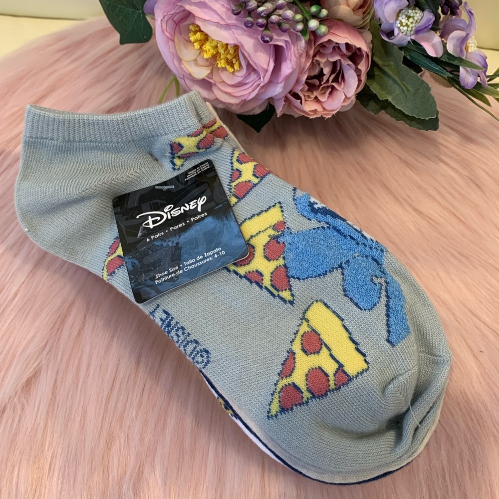 ❗️SOLD❗️Women's Lilo & Stitch Food 6pk Socks - Picture 2 of 6